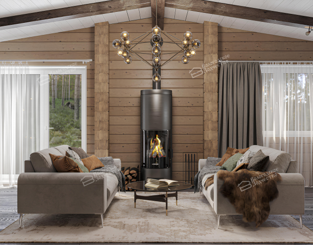 Дом из клееного бруса VZ-329